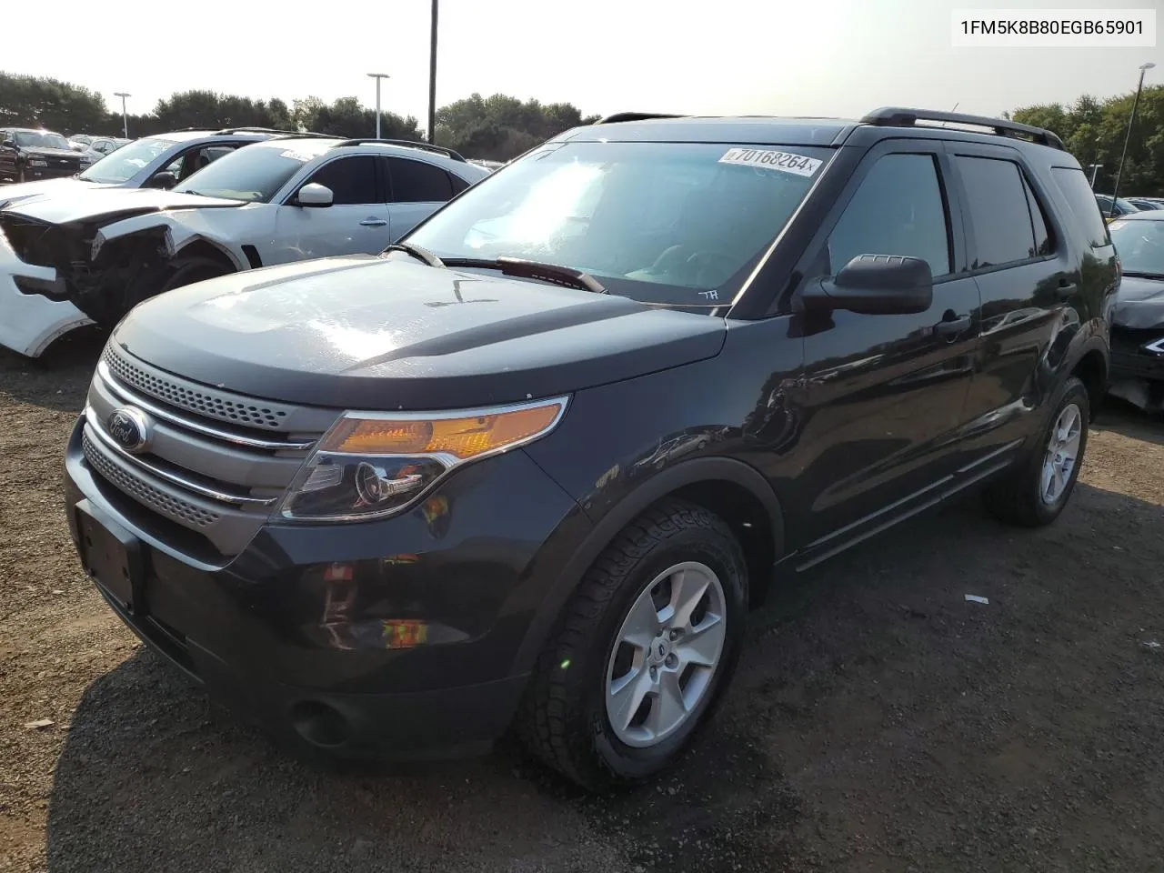 1FM5K8B80EGB65901 2014 Ford Explorer