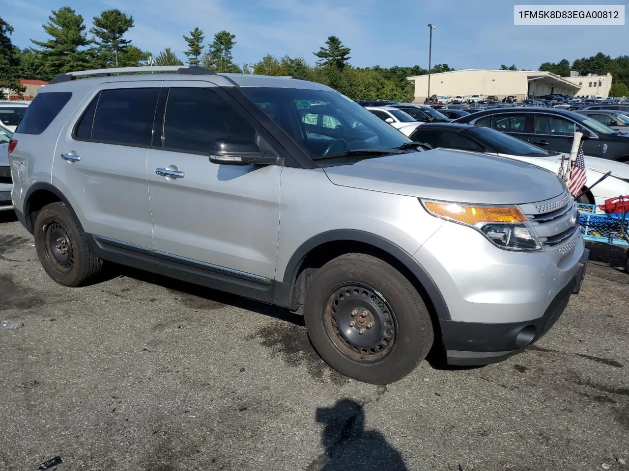 2014 Ford Explorer Xlt VIN: 1FM5K8D83EGA00812 Lot: 70179934