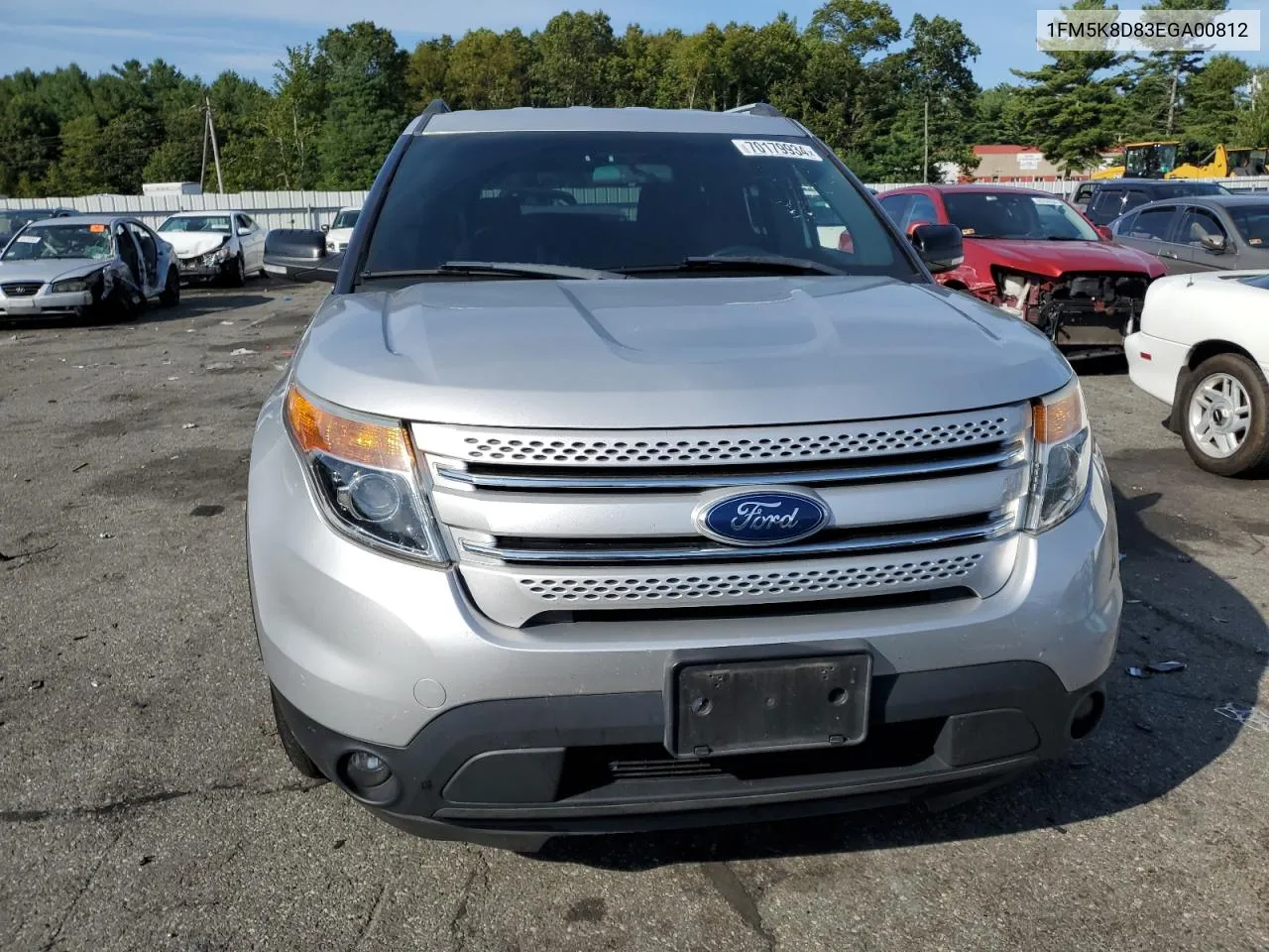 2014 Ford Explorer Xlt VIN: 1FM5K8D83EGA00812 Lot: 70179934