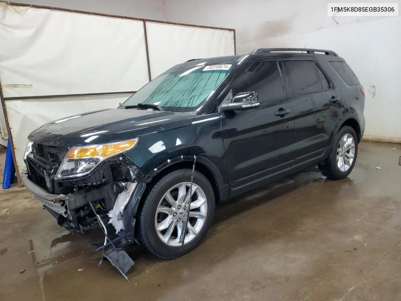 2014 Ford Explorer Xlt VIN: 1FM5K8D85EGB35306 Lot: 70310674