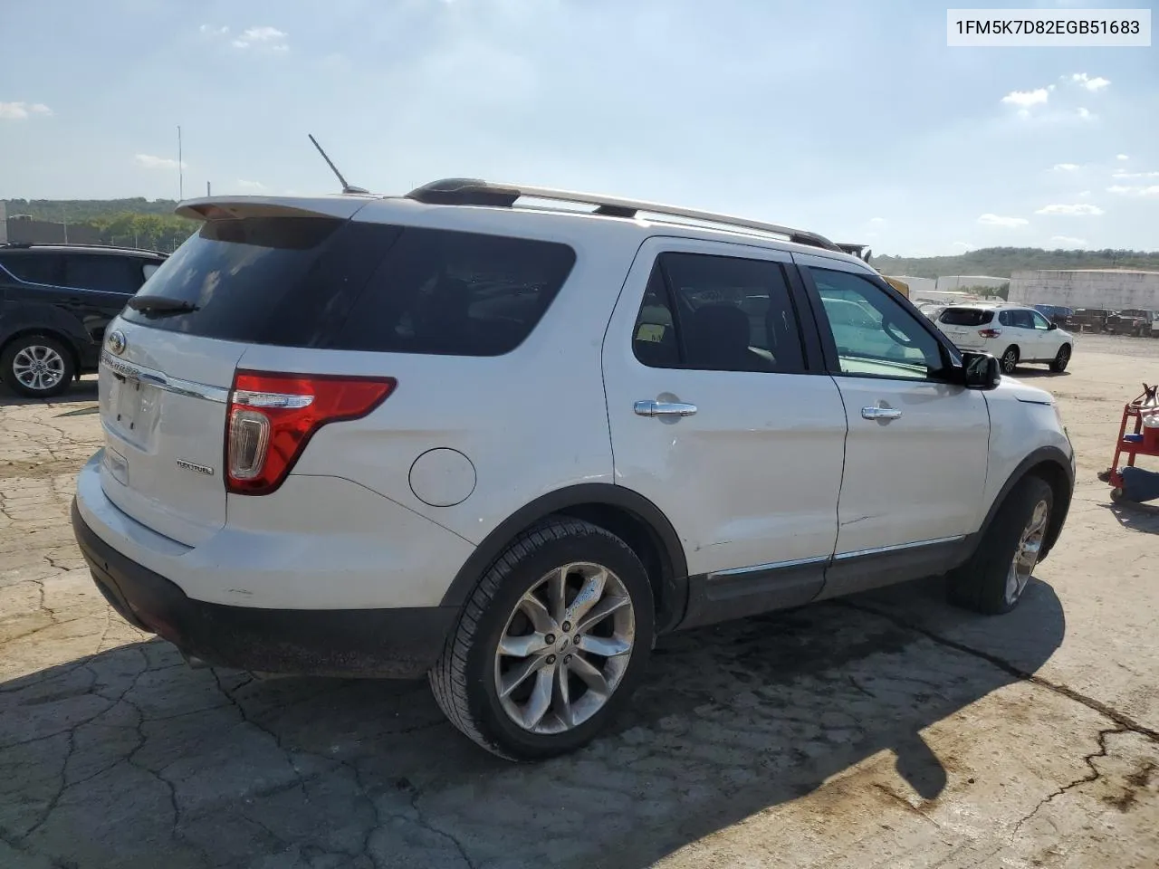 1FM5K7D82EGB51683 2014 Ford Explorer Xlt