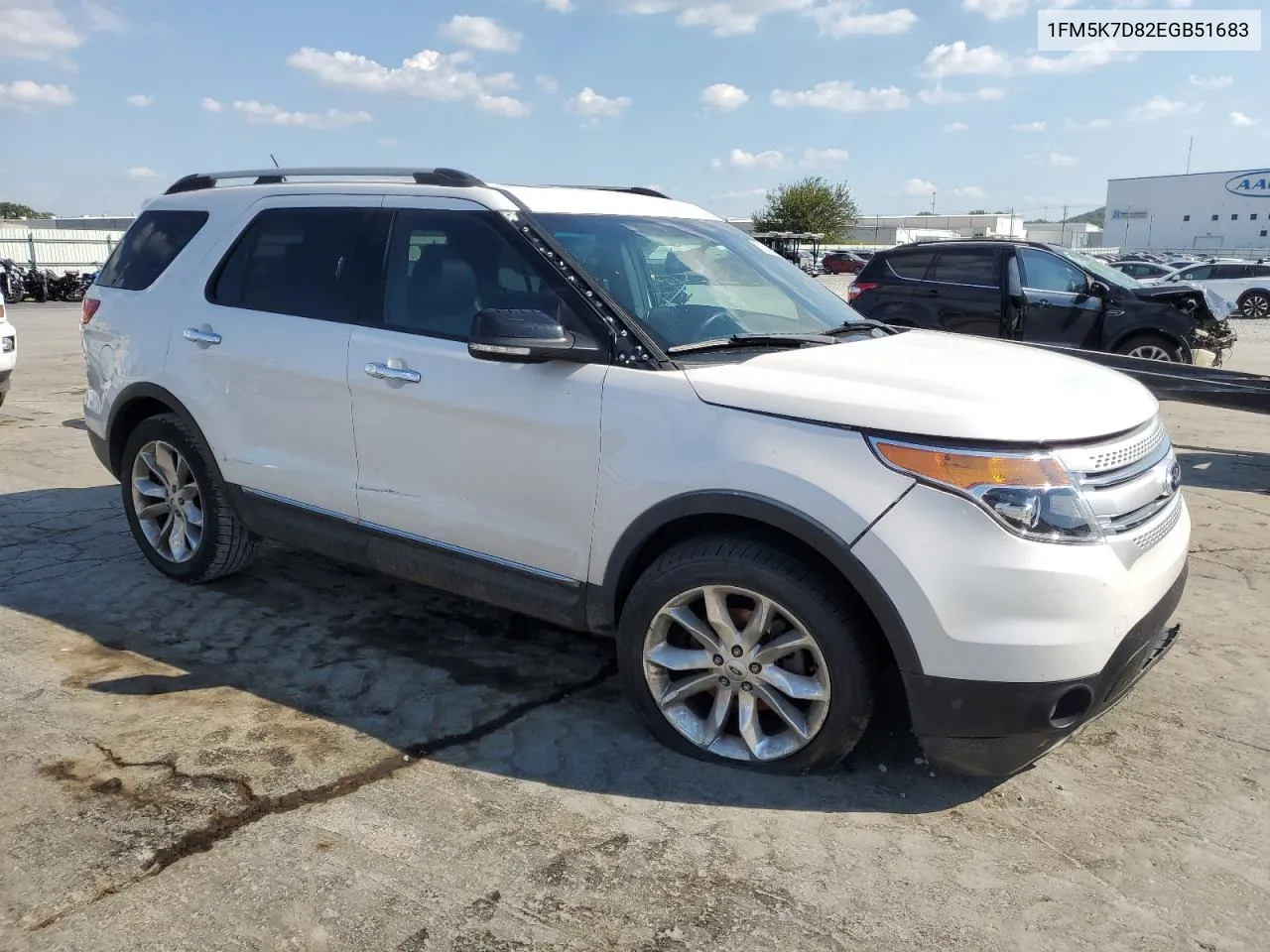 1FM5K7D82EGB51683 2014 Ford Explorer Xlt