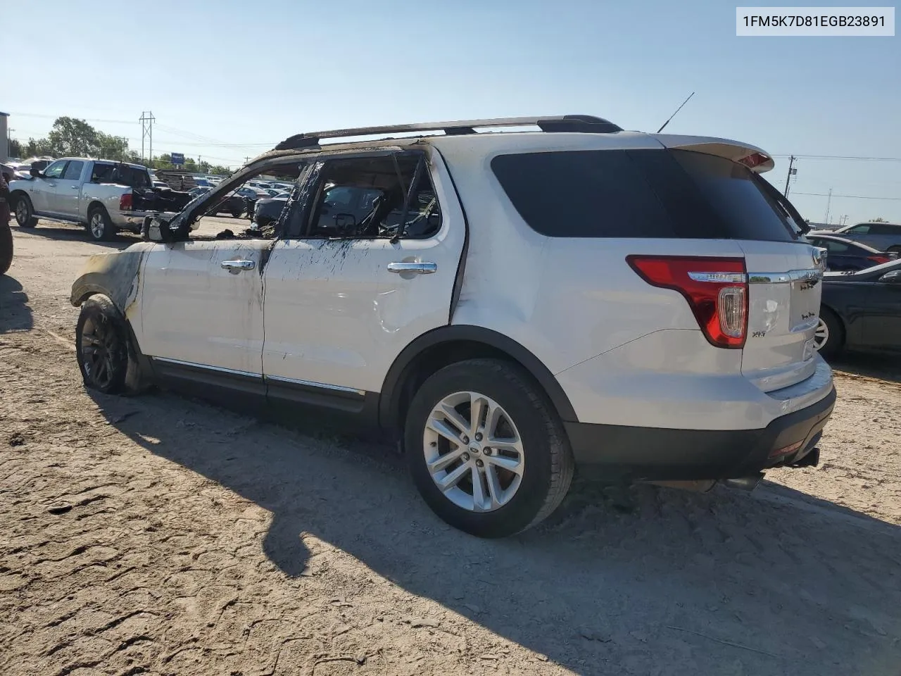 1FM5K7D81EGB23891 2014 Ford Explorer Xlt