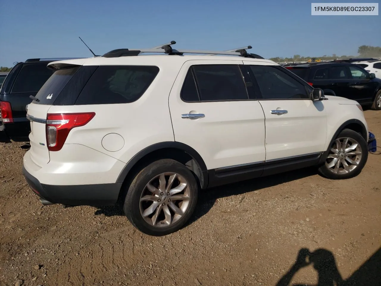 1FM5K8D89EGC23307 2014 Ford Explorer Xlt