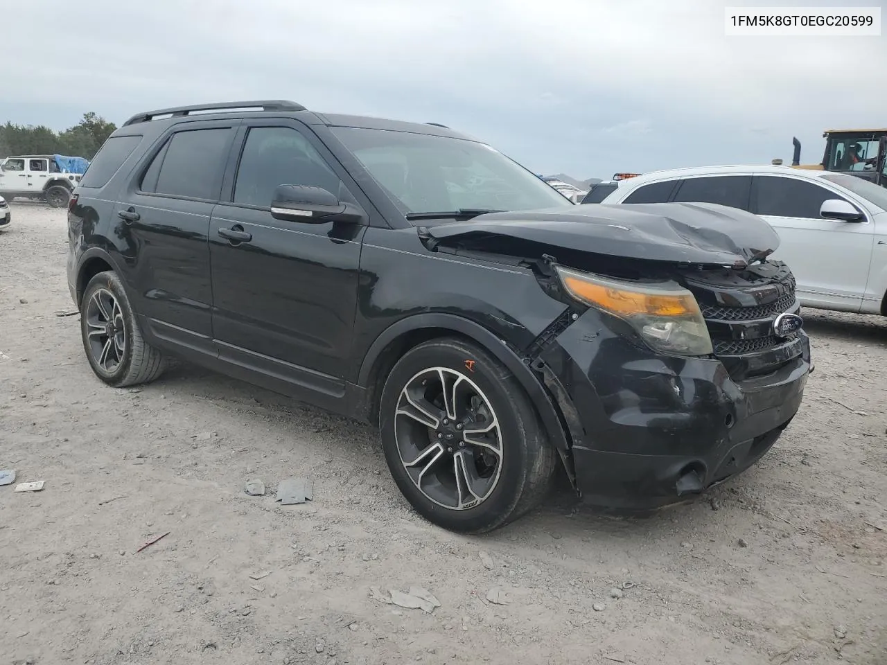 2014 Ford Explorer Sport VIN: 1FM5K8GT0EGC20599 Lot: 70583624