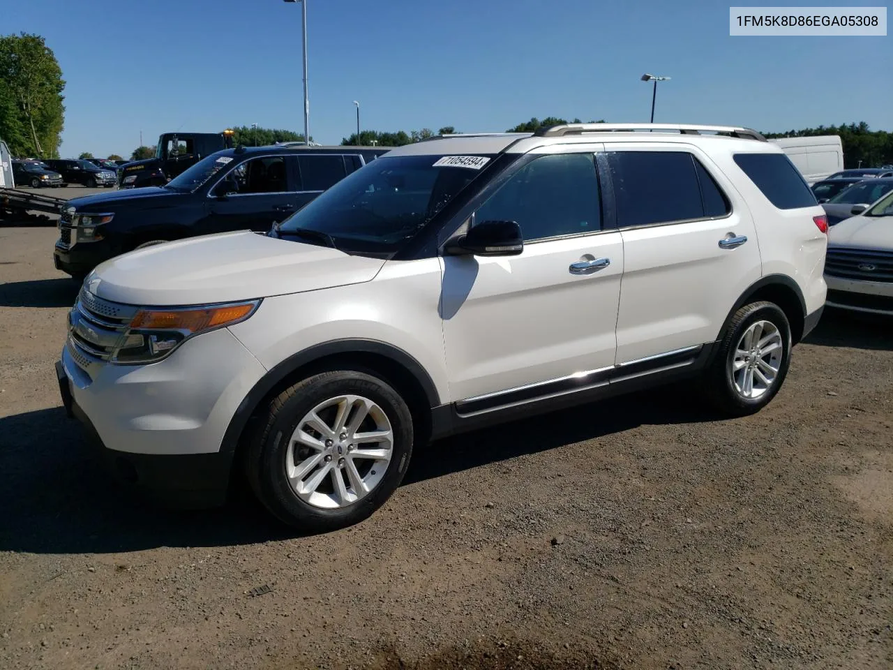 2014 Ford Explorer Xlt VIN: 1FM5K8D86EGA05308 Lot: 71054594