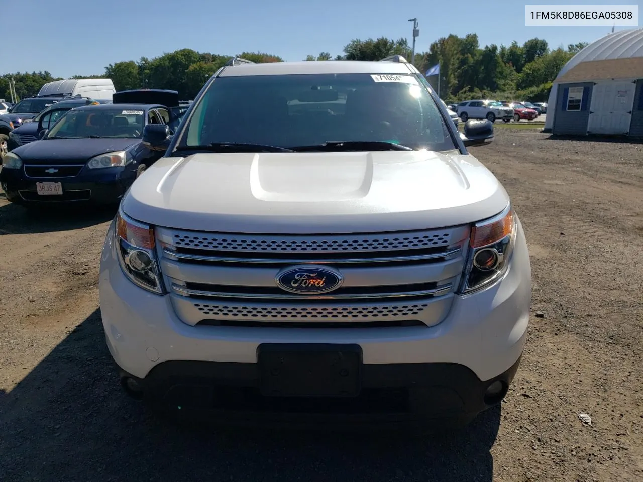 2014 Ford Explorer Xlt VIN: 1FM5K8D86EGA05308 Lot: 71054594