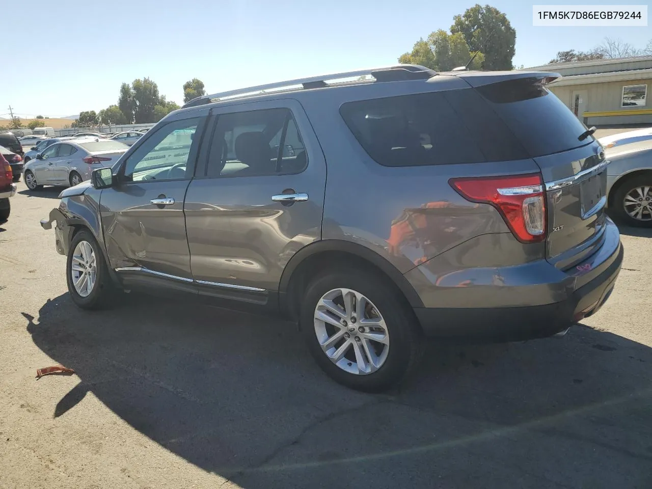 1FM5K7D86EGB79244 2014 Ford Explorer Xlt