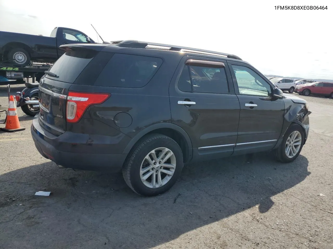 2014 Ford Explorer Xlt VIN: 1FM5K8D8XEGB06464 Lot: 71078744