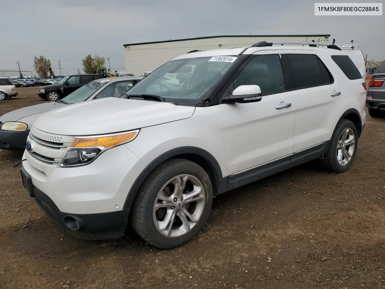 2014 Ford Explorer Limited VIN: 1FM5K8F80EGC28845 Lot: 71362614