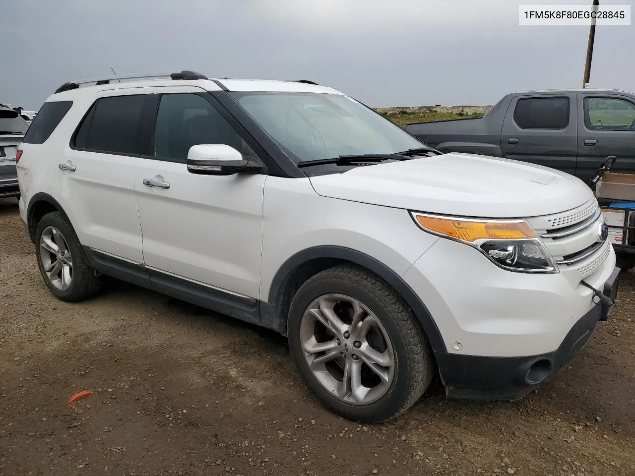 1FM5K8F80EGC28845 2014 Ford Explorer Limited