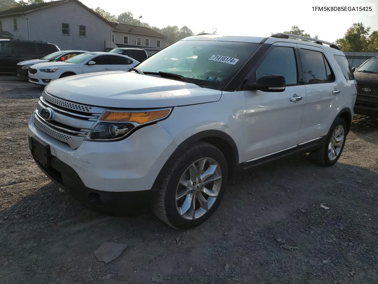 1FM5K8D85EGA15425 2014 Ford Explorer Xlt