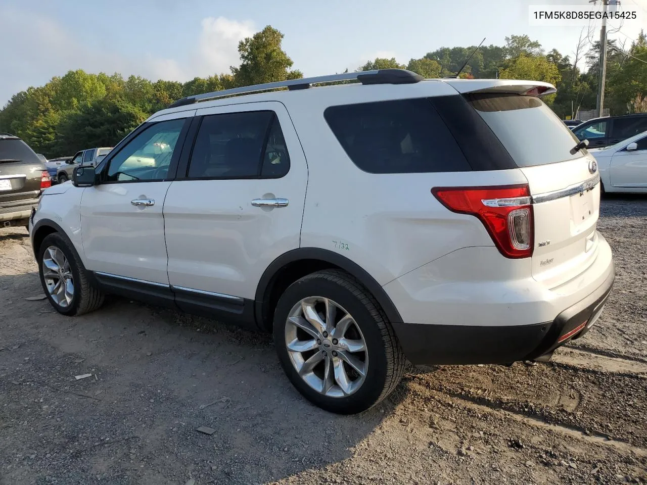 1FM5K8D85EGA15425 2014 Ford Explorer Xlt