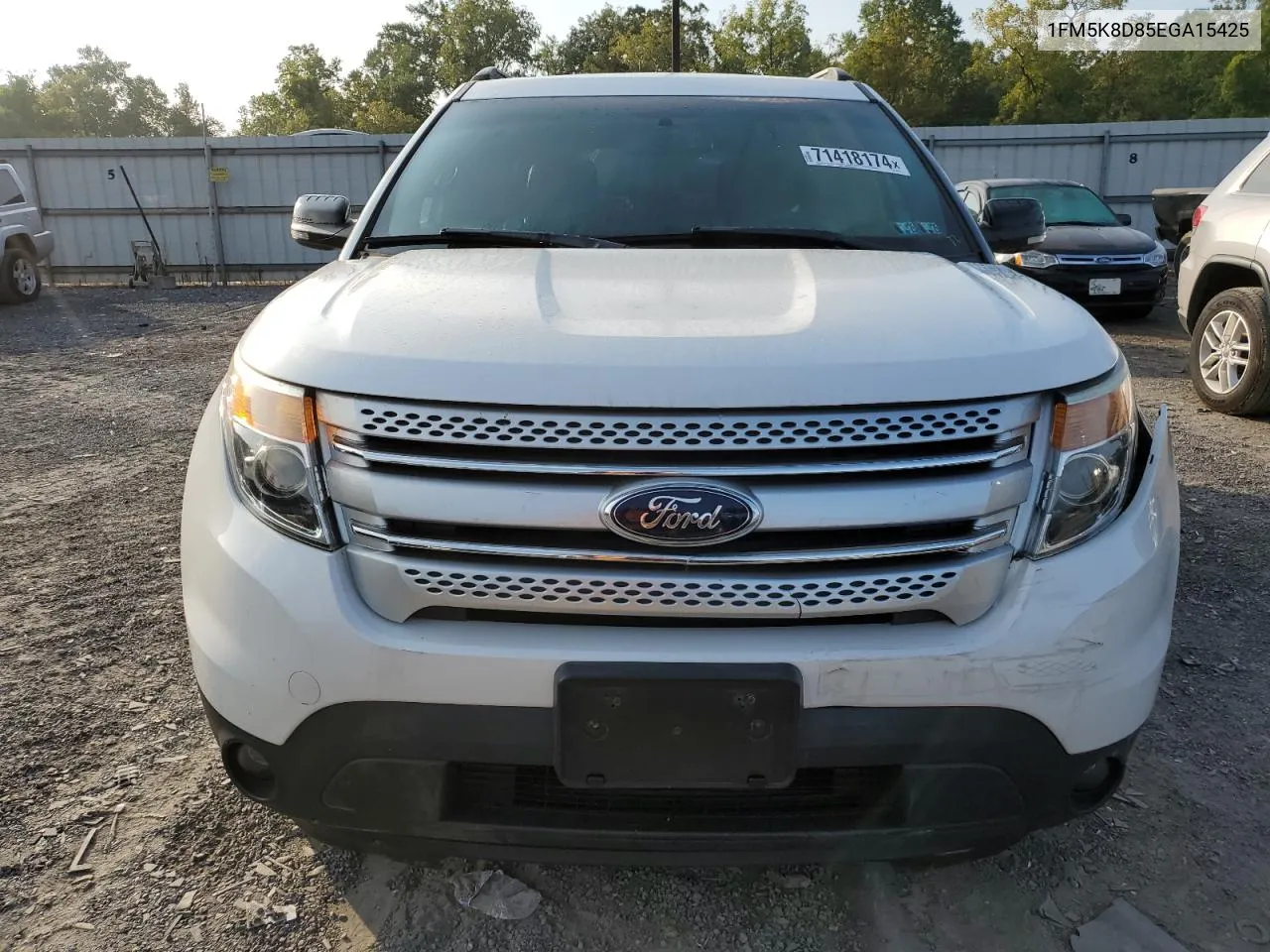 1FM5K8D85EGA15425 2014 Ford Explorer Xlt