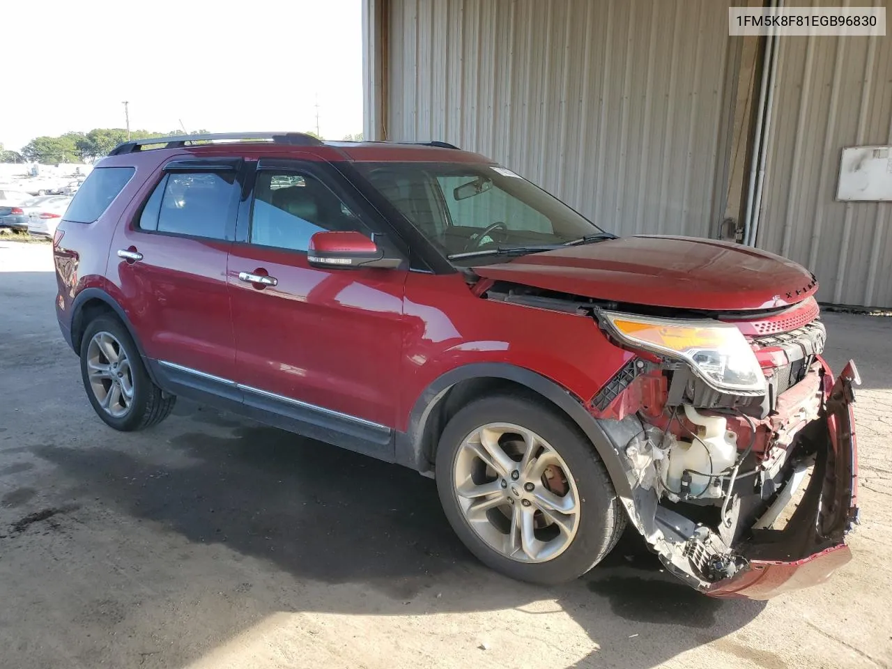 2014 Ford Explorer Limited VIN: 1FM5K8F81EGB96830 Lot: 71423744