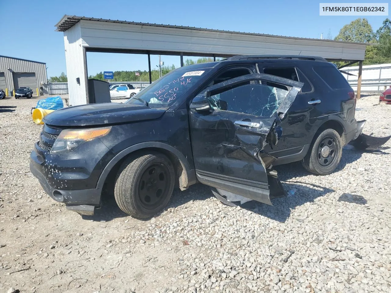 2014 Ford Explorer Sport VIN: 1FM5K8GT1EGB62342 Lot: 71482674