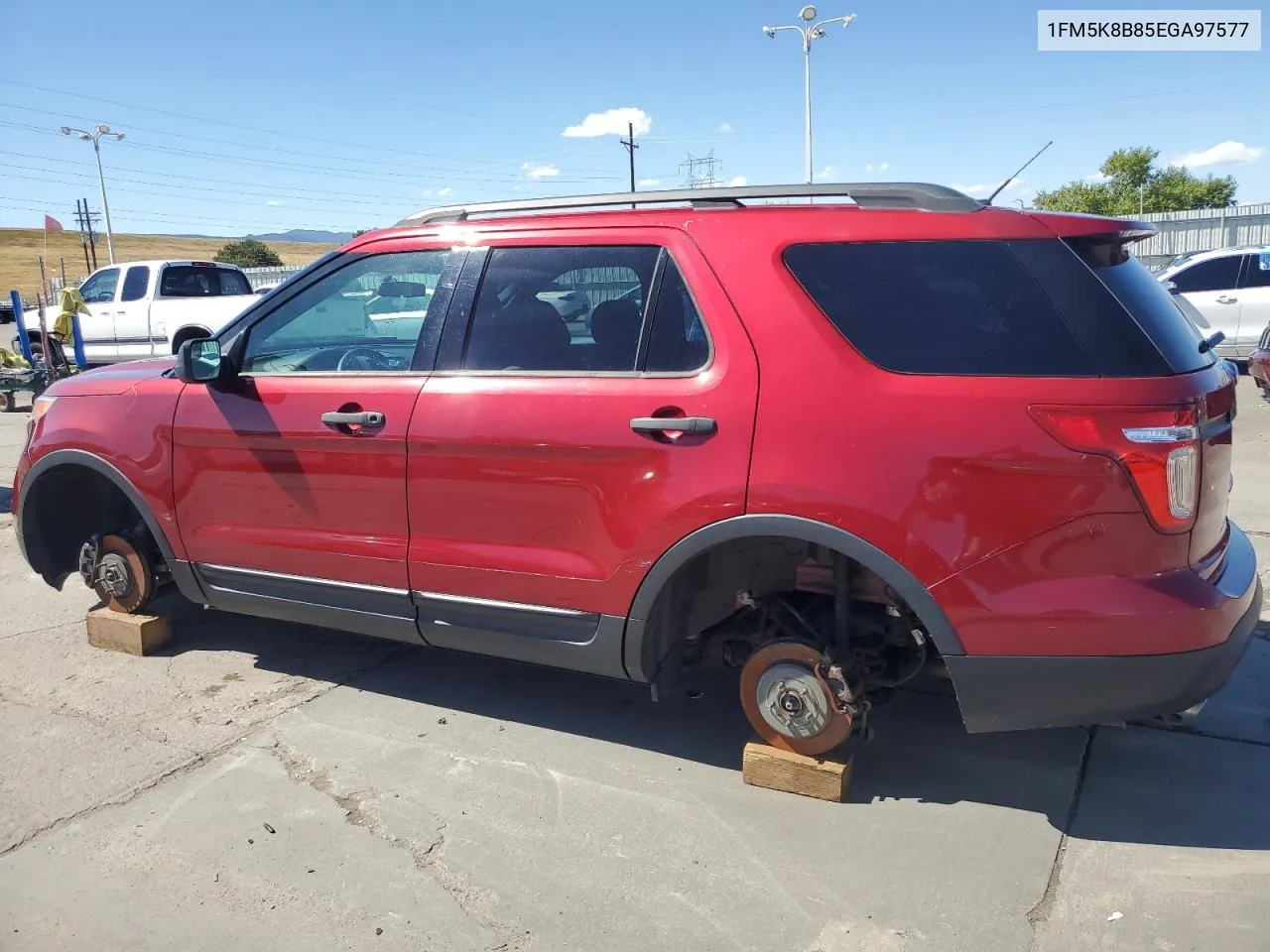 2014 Ford Explorer VIN: 1FM5K8B85EGA97577 Lot: 71648574