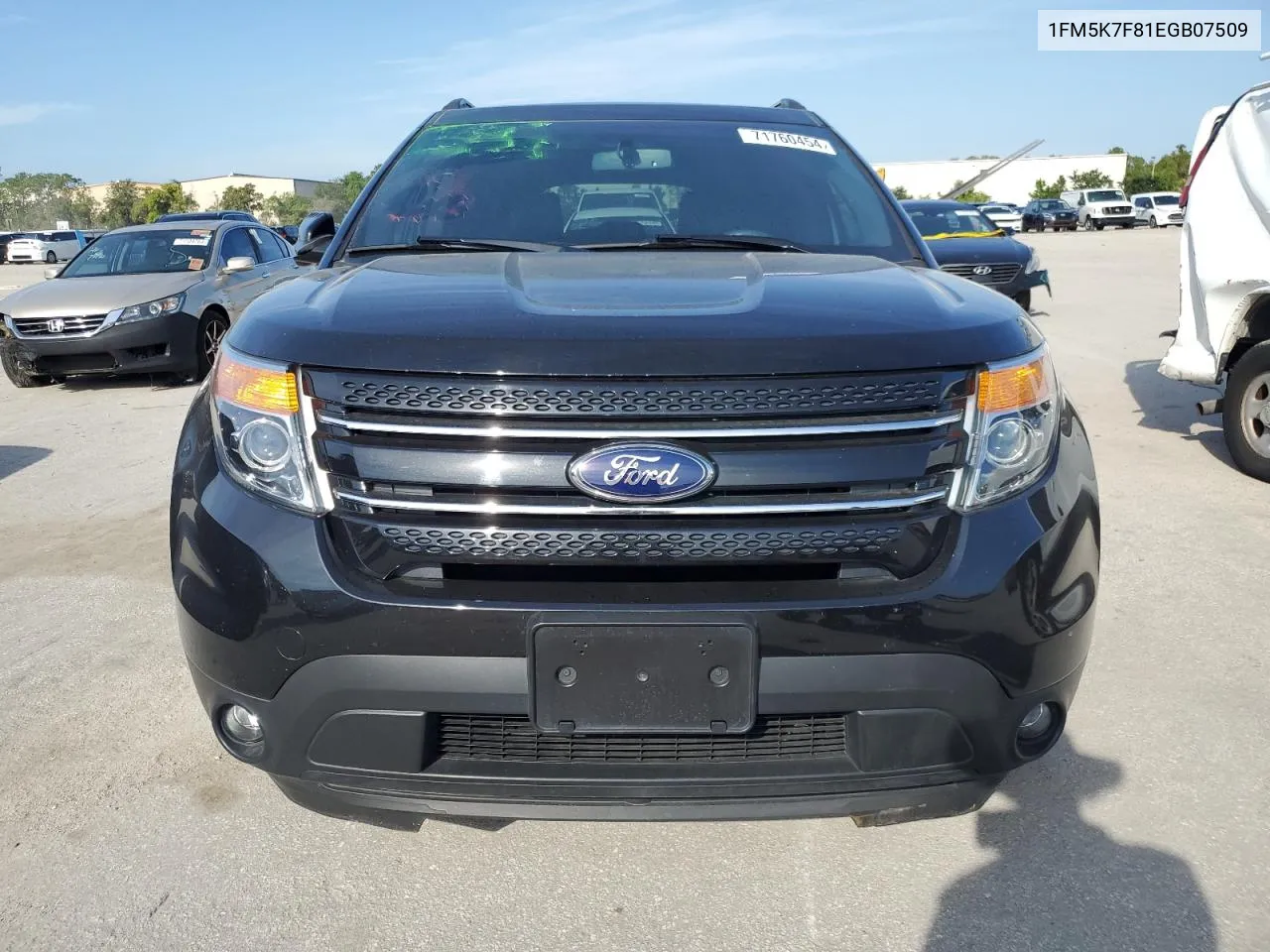 1FM5K7F81EGB07509 2014 Ford Explorer Limited