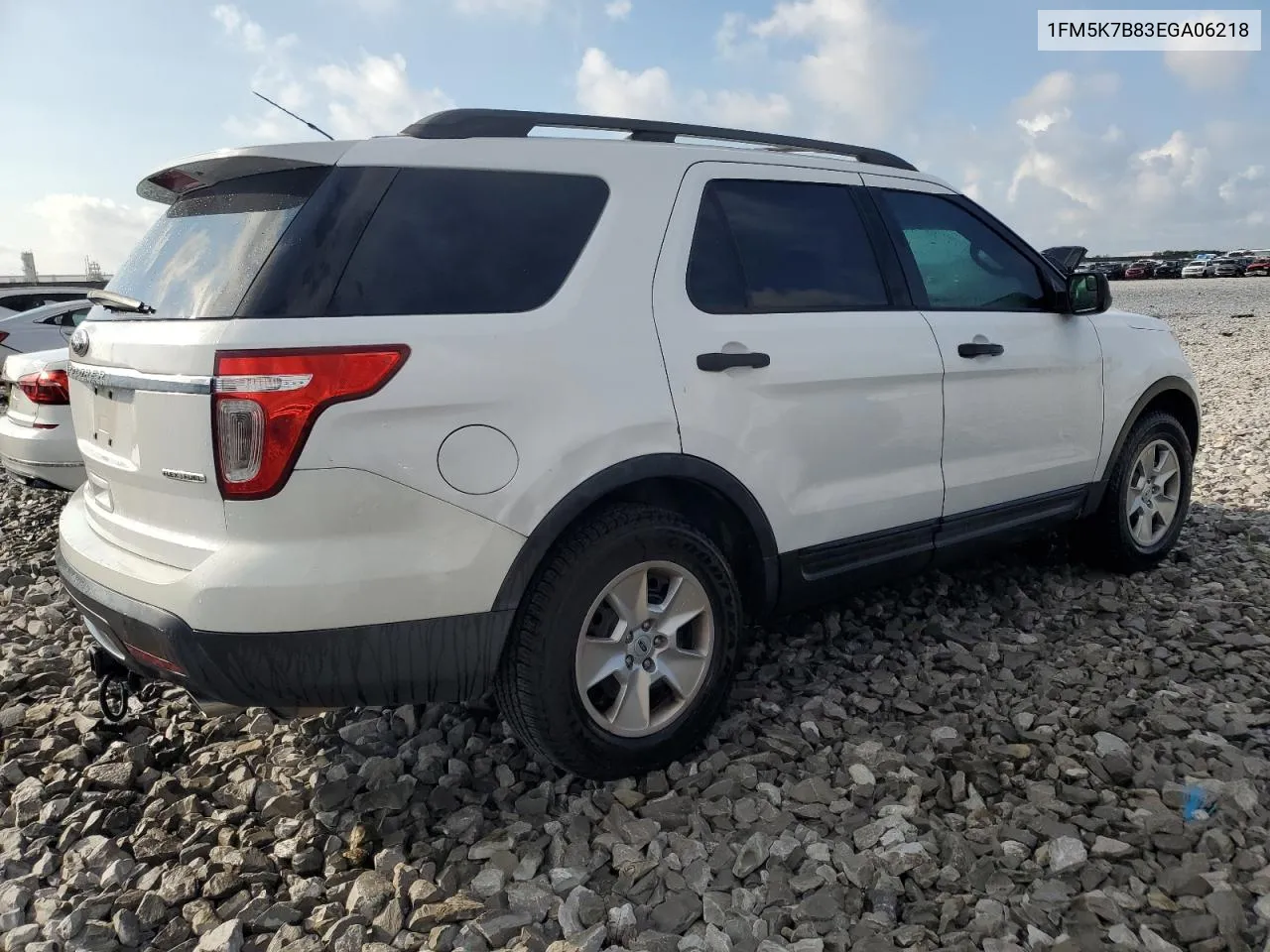 2014 Ford Explorer VIN: 1FM5K7B83EGA06218 Lot: 71891504