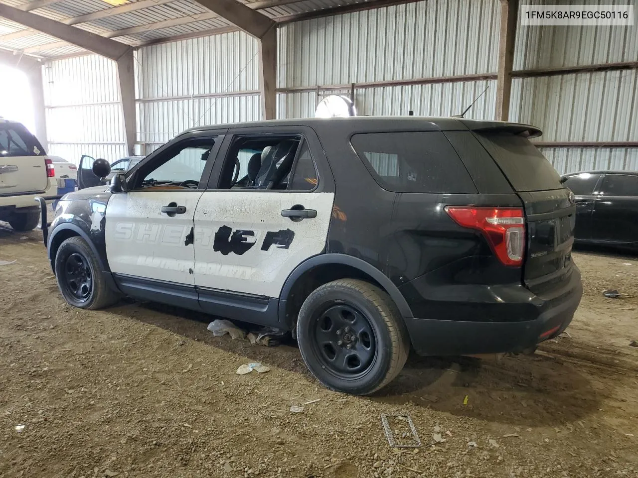 2014 Ford Explorer Police Interceptor VIN: 1FM5K8AR9EGC50116 Lot: 71895094