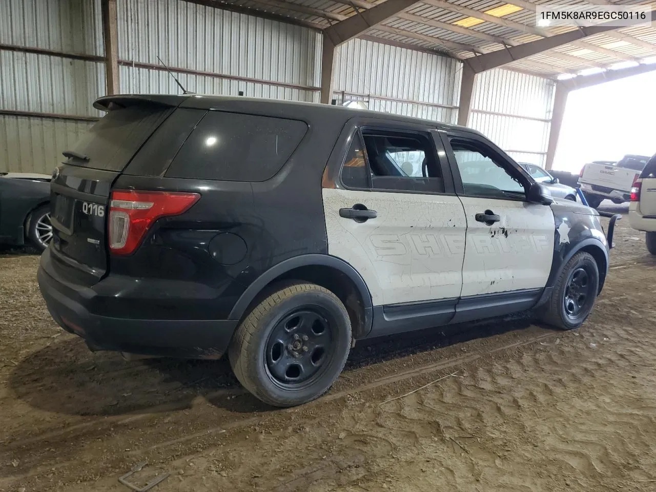 2014 Ford Explorer Police Interceptor VIN: 1FM5K8AR9EGC50116 Lot: 71895094