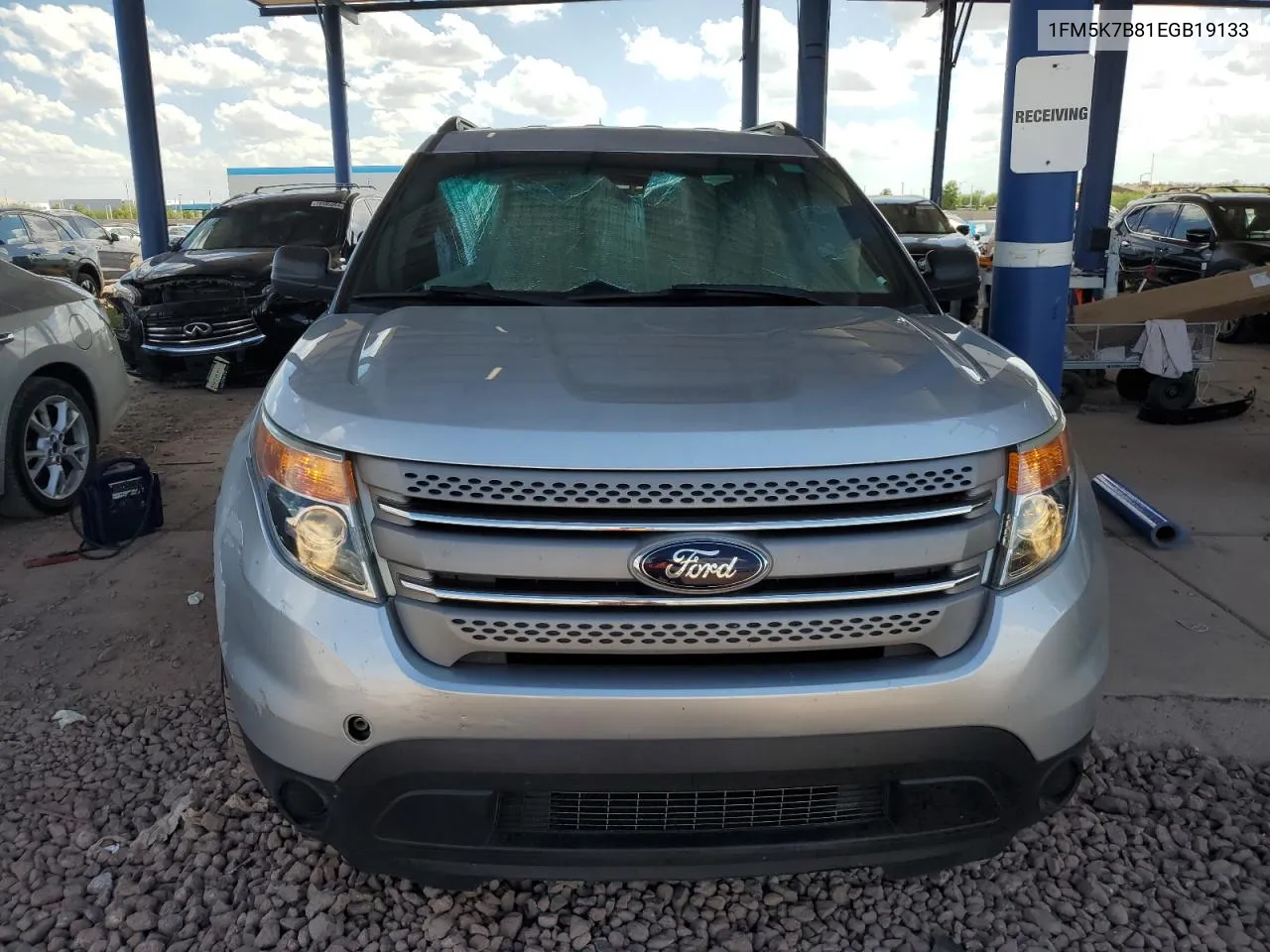 2014 Ford Explorer VIN: 1FM5K7B81EGB19133 Lot: 72211054