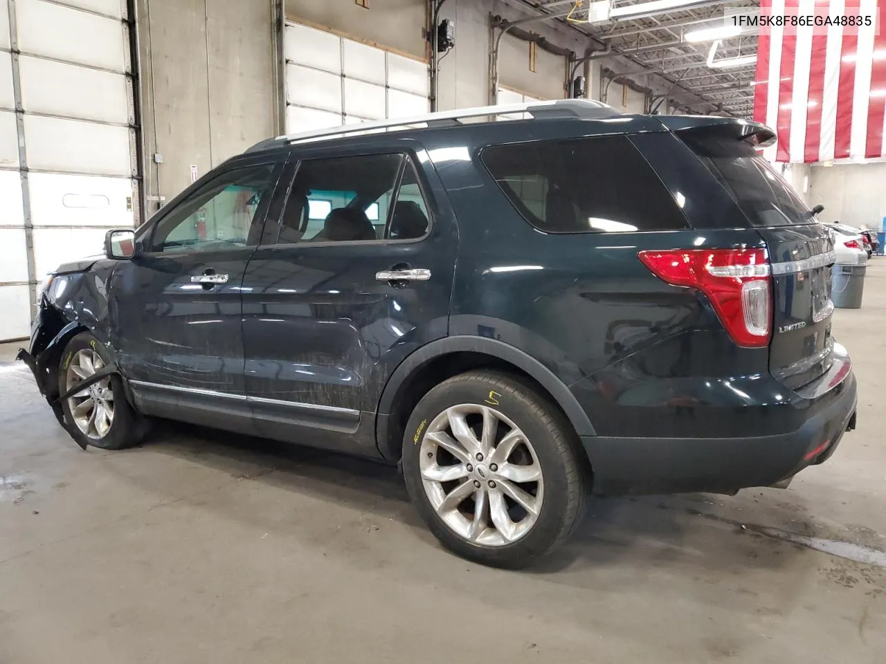 2014 Ford Explorer Limited VIN: 1FM5K8F86EGA48835 Lot: 72411524