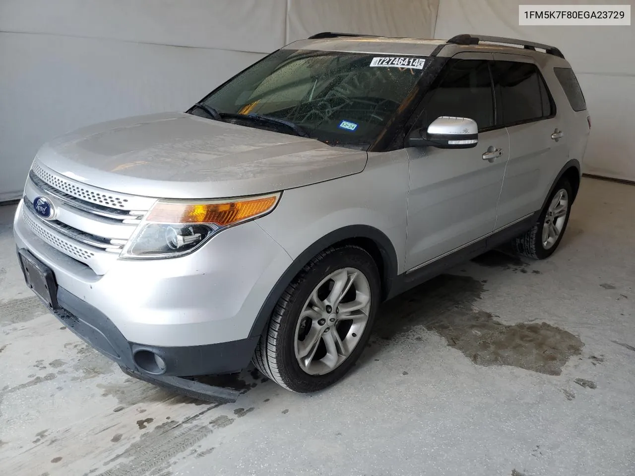 2014 Ford Explorer Limited VIN: 1FM5K7F80EGA23729 Lot: 72746414