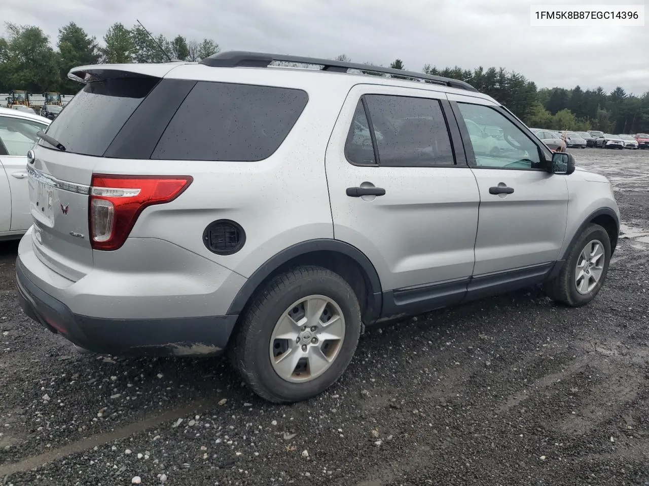 2014 Ford Explorer VIN: 1FM5K8B87EGC14396 Lot: 72881984