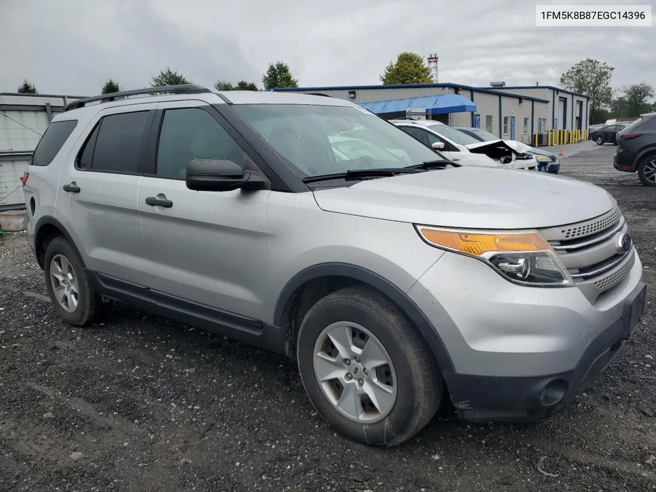 2014 Ford Explorer VIN: 1FM5K8B87EGC14396 Lot: 72881984