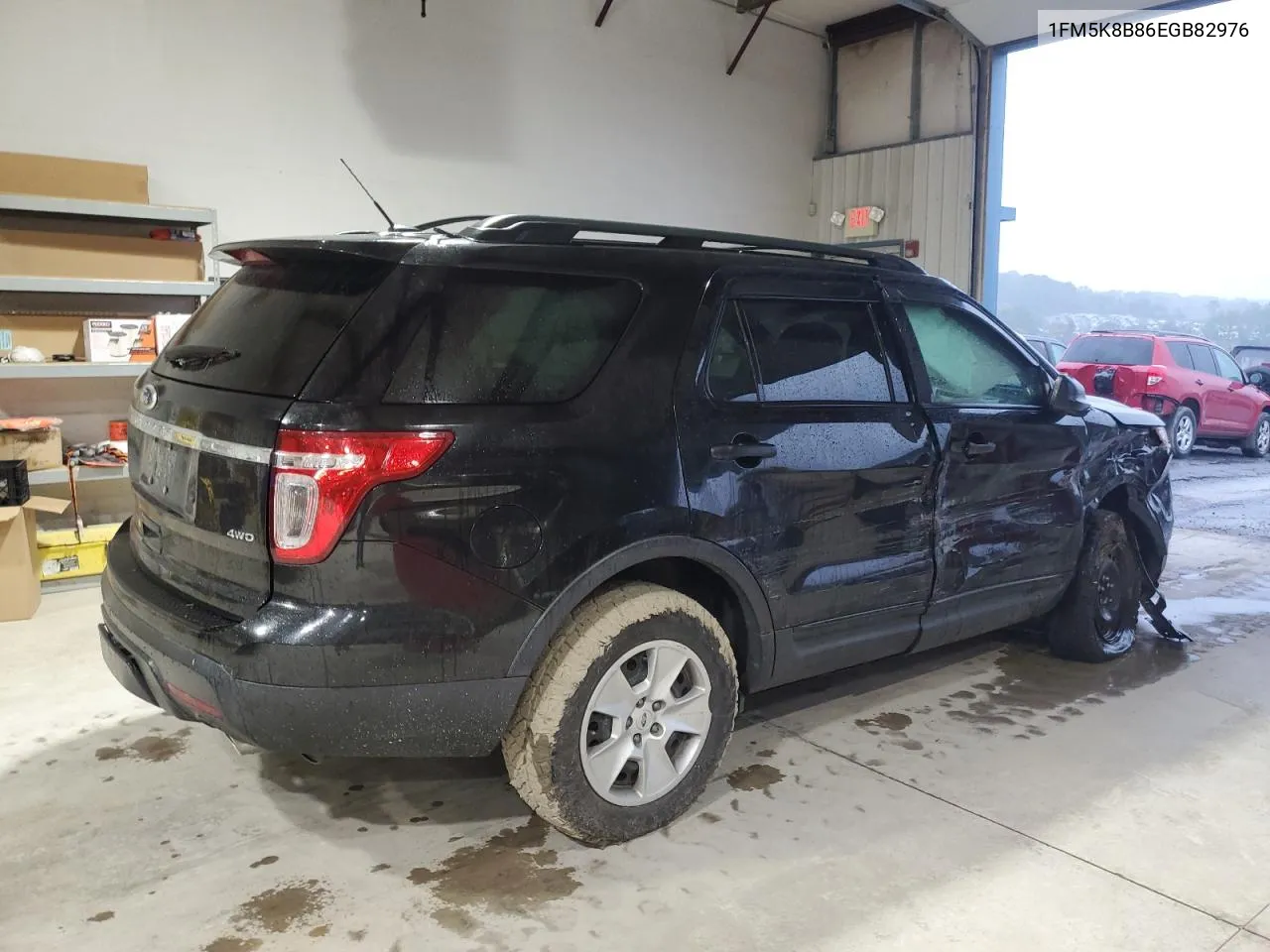 2014 Ford Explorer VIN: 1FM5K8B86EGB82976 Lot: 72902894