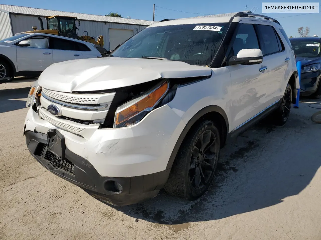 2014 Ford Explorer Limited VIN: 1FM5K8F81EGB41200 Lot: 72987384