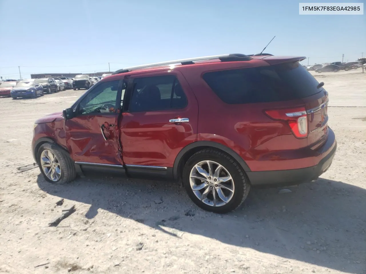 2014 Ford Explorer Limited VIN: 1FM5K7F83EGA42985 Lot: 73297914