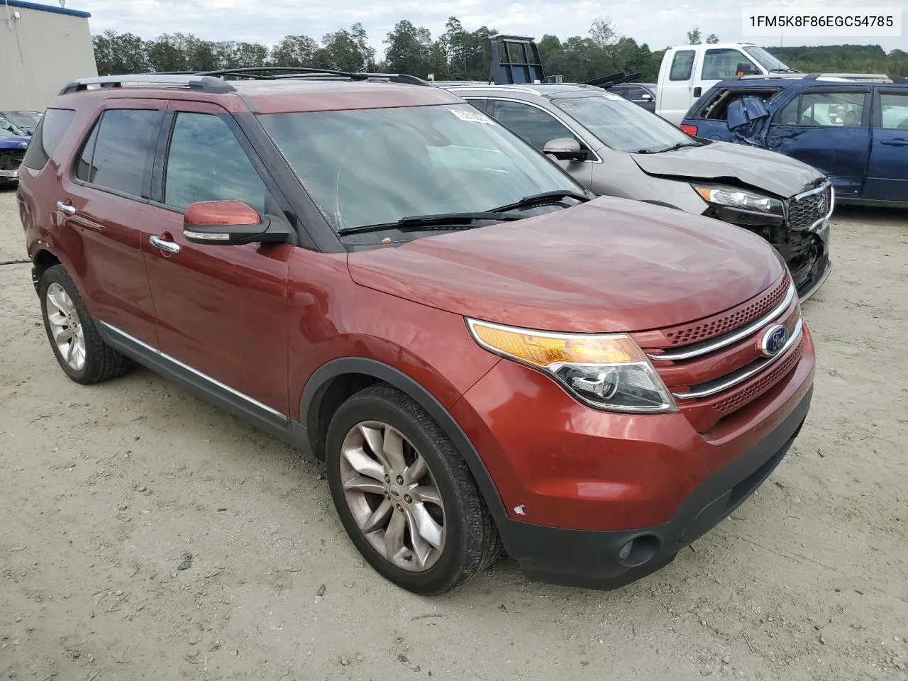 2014 Ford Explorer Limited VIN: 1FM5K8F86EGC54785 Lot: 73316334