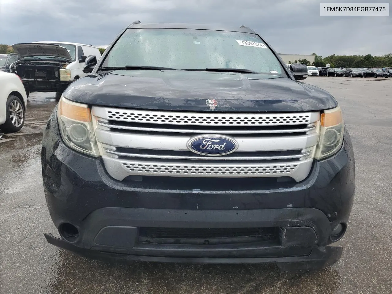 2014 Ford Explorer Xlt VIN: 1FM5K7D84EGB77475 Lot: 73367324