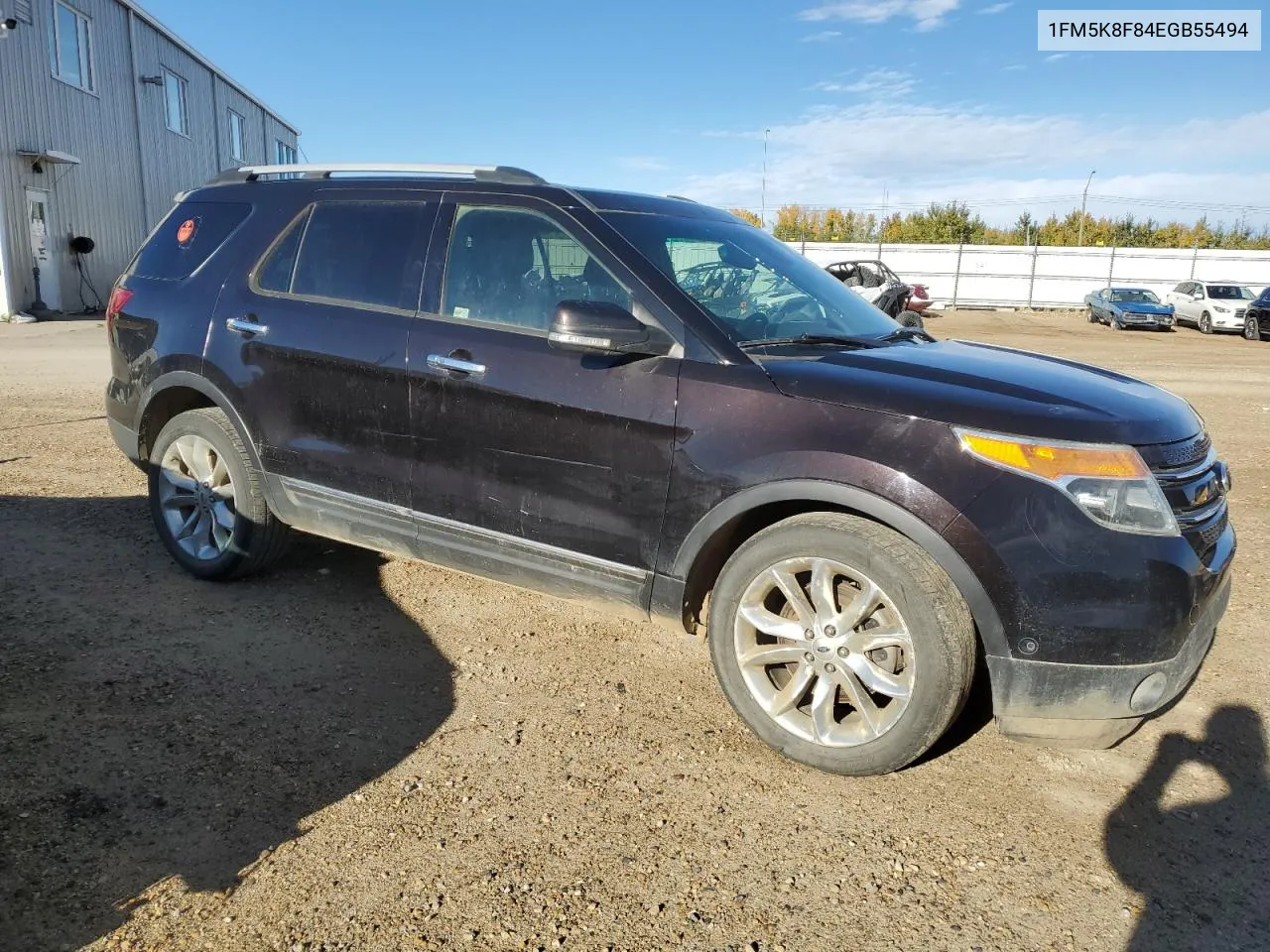 2014 Ford Explorer Limited VIN: 1FM5K8F84EGB55494 Lot: 73398944