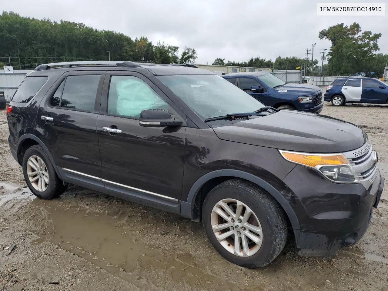 2014 Ford Explorer Xlt VIN: 1FM5K7D87EGC14910 Lot: 73488044