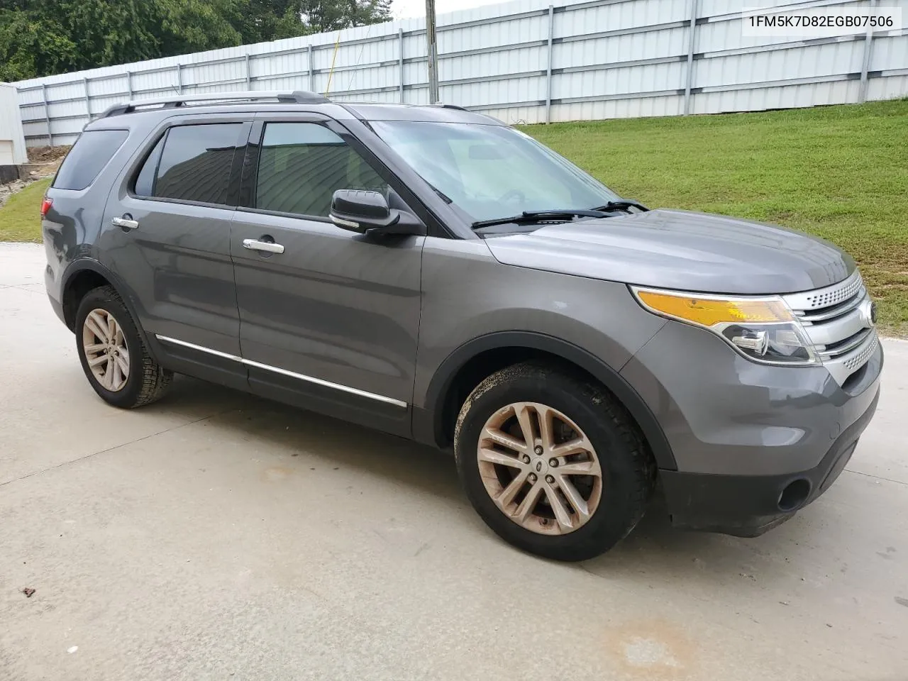 1FM5K7D82EGB07506 2014 Ford Explorer Xlt