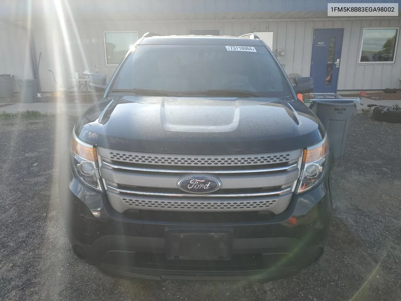 2014 Ford Explorer VIN: 1FM5K8B83EGA98002 Lot: 73718984