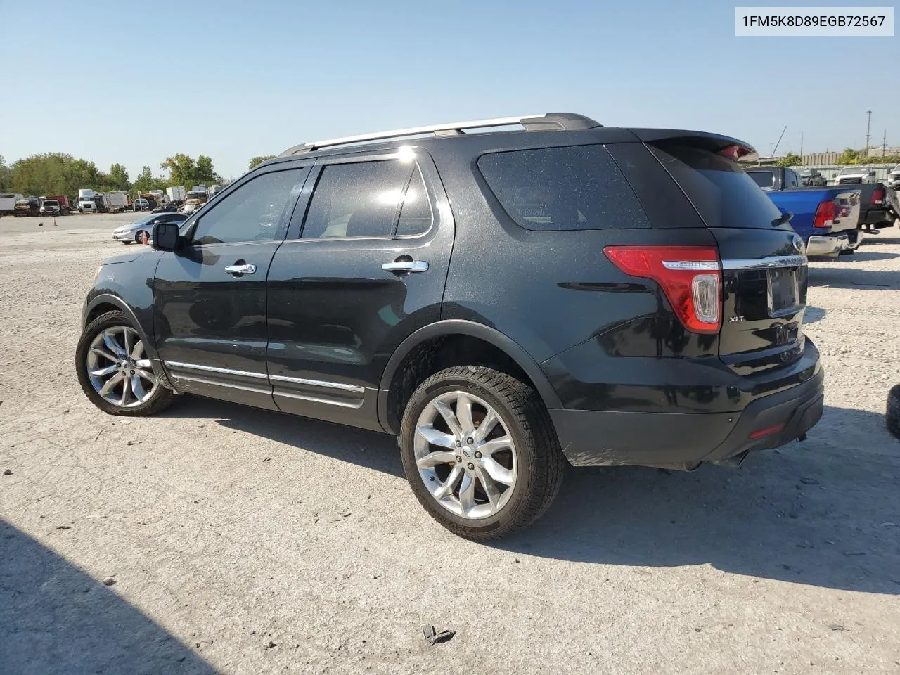 2014 Ford Explorer Xlt VIN: 1FM5K8D89EGB72567 Lot: 73778984