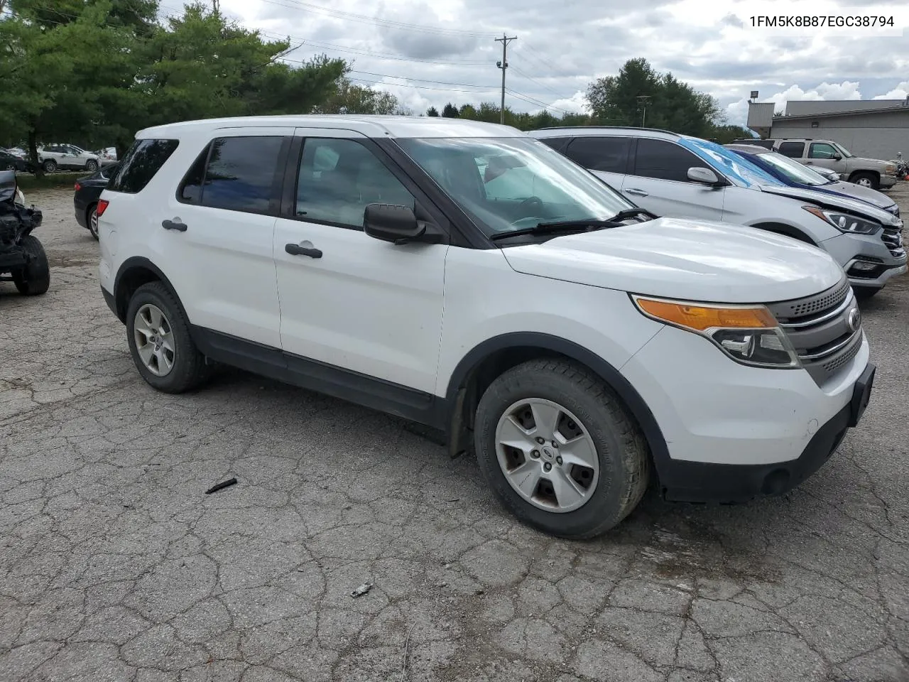 2014 Ford Explorer VIN: 1FM5K8B87EGC38794 Lot: 73786344