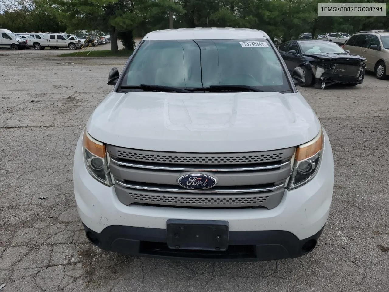 2014 Ford Explorer VIN: 1FM5K8B87EGC38794 Lot: 73786344