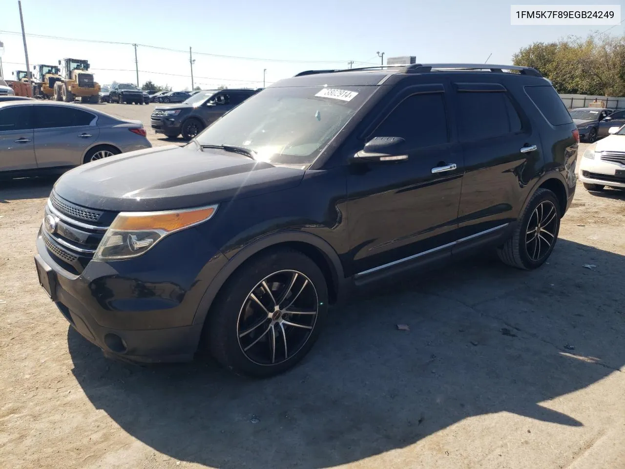 2014 Ford Explorer Limited VIN: 1FM5K7F89EGB24249 Lot: 73802914