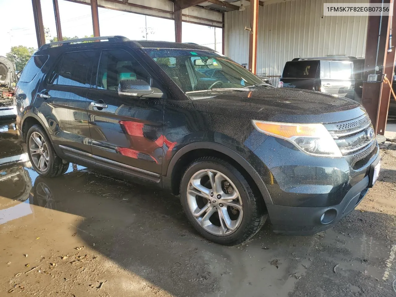 2014 Ford Explorer Limited VIN: 1FM5K7F82EGB07356 Lot: 73814004