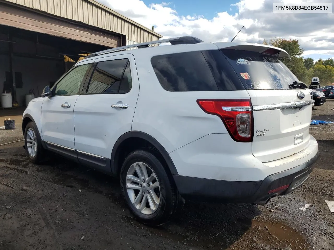 2014 Ford Explorer Xlt VIN: 1FM5K8D84EGB54817 Lot: 73960604