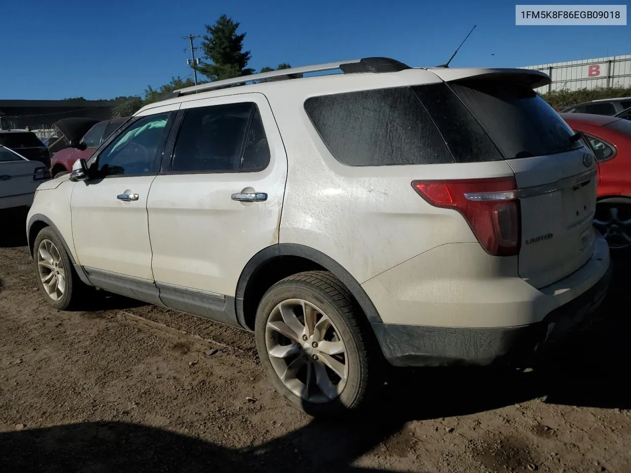 2014 Ford Explorer Limited VIN: 1FM5K8F86EGB09018 Lot: 73974144