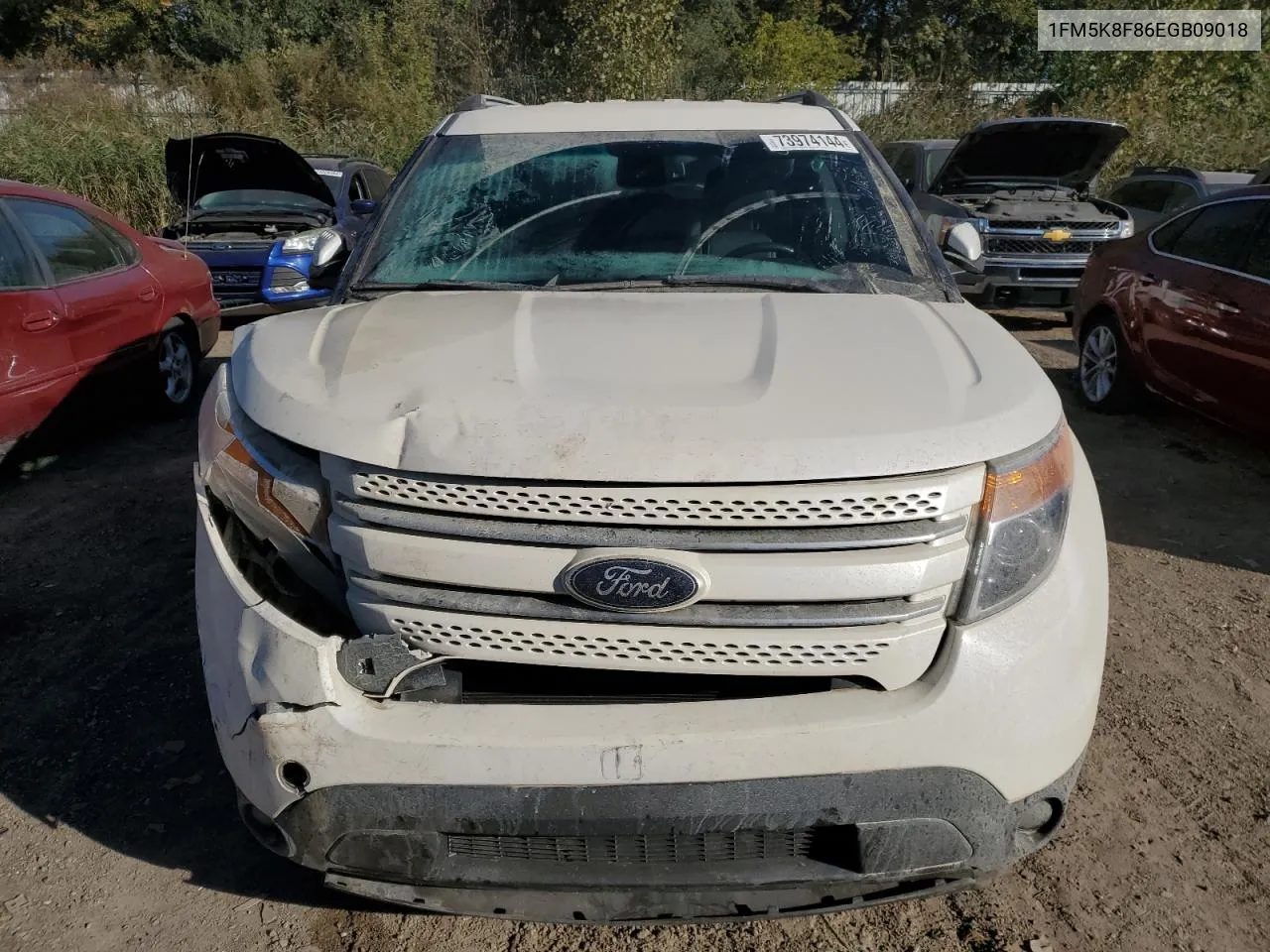 2014 Ford Explorer Limited VIN: 1FM5K8F86EGB09018 Lot: 73974144