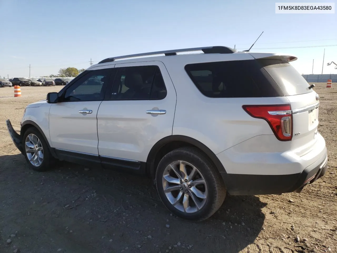 2014 Ford Explorer Xlt VIN: 1FM5K8D83EGA43580 Lot: 74136384