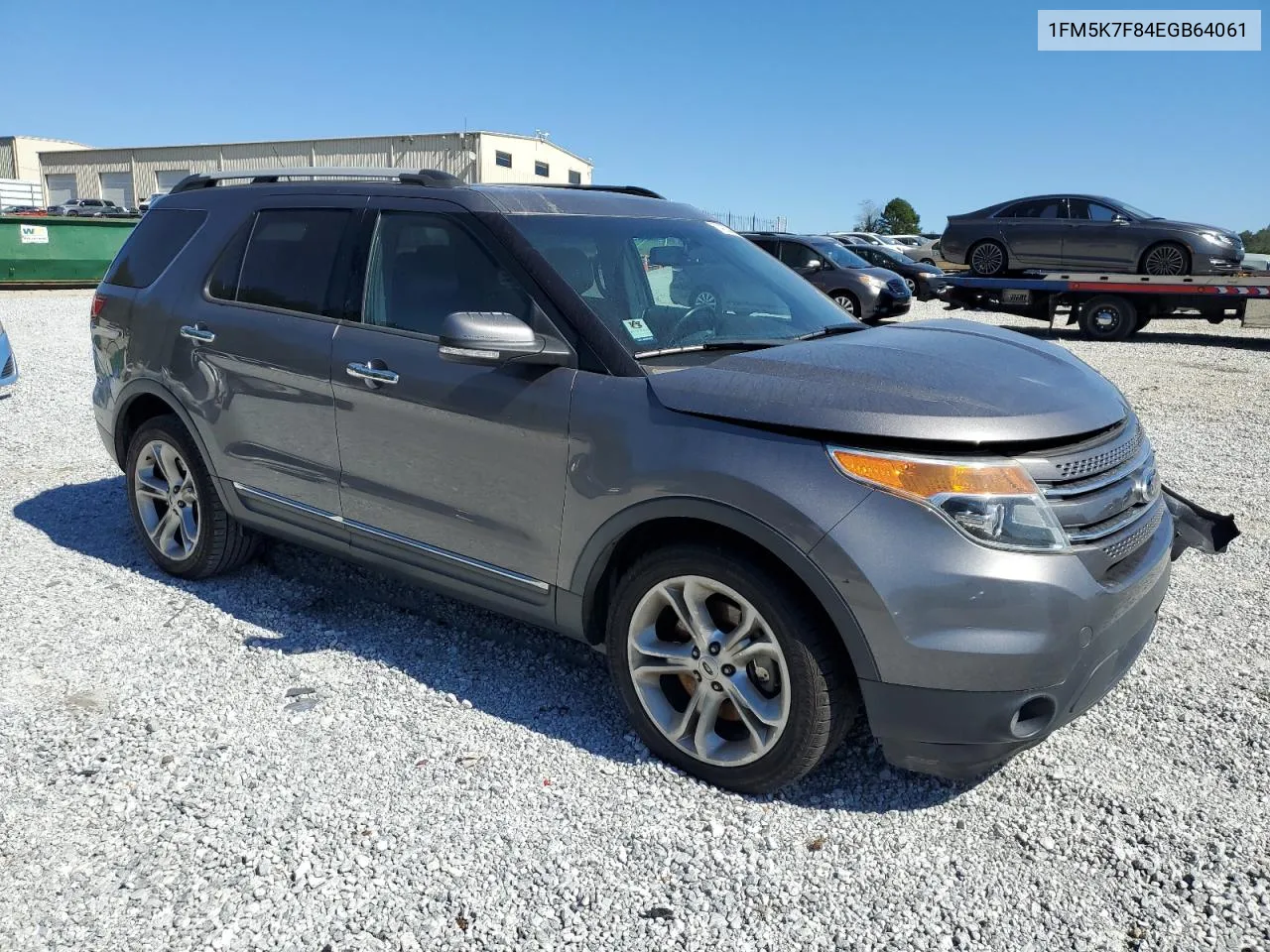 2014 Ford Explorer Limited VIN: 1FM5K7F84EGB64061 Lot: 74233934