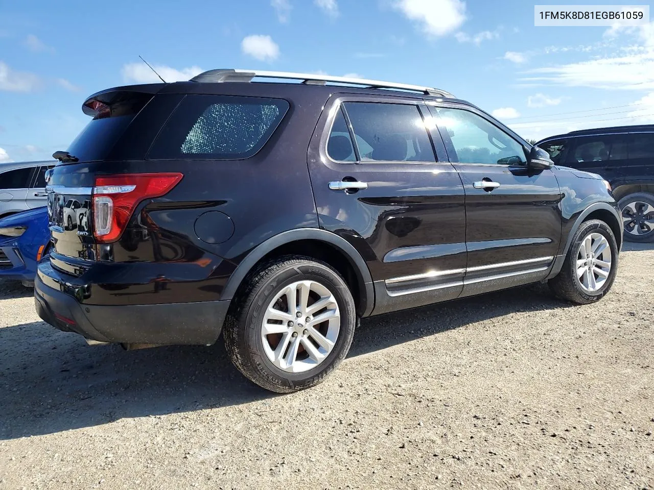 2014 Ford Explorer Xlt VIN: 1FM5K8D81EGB61059 Lot: 74428274